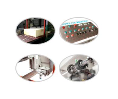 Horizontal foam cutting machine