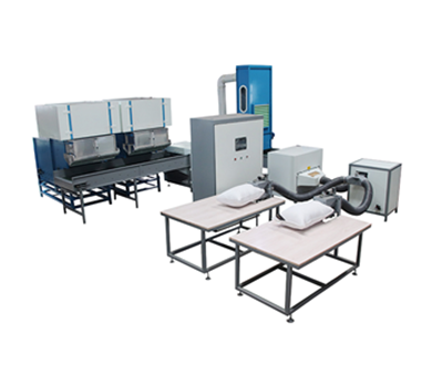 full automatic cushion quantitative filling production lineZLD003J-3